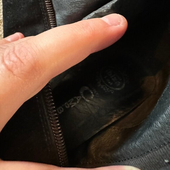 Jeffrey Campbell Pointed Toe High Heel Black Suede Ankle Booties - Picture 14 of 15